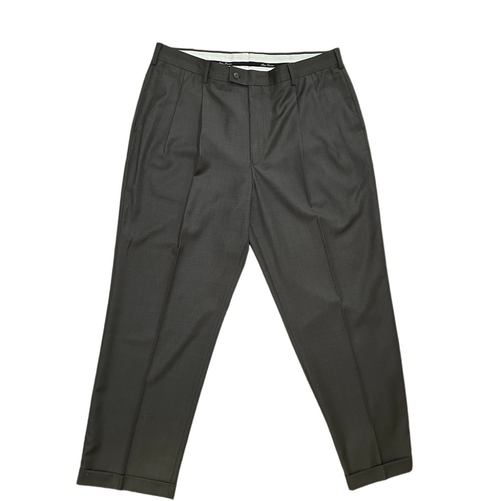 Alan Flusser Men's Golf Dress Pants - Charcoal